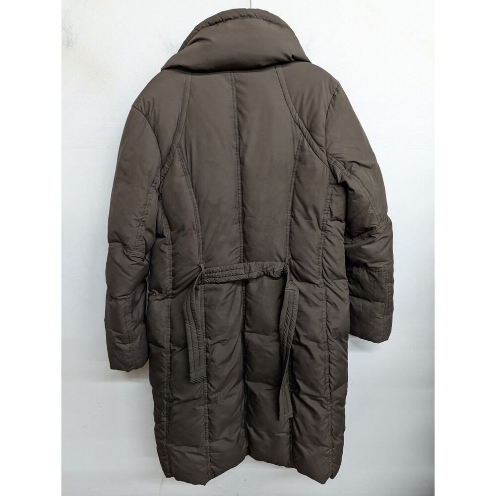 Marc New York Andrew Marc Women's Brown Long Down Puffer Coat